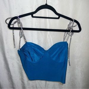 Sparkly Strapped Top